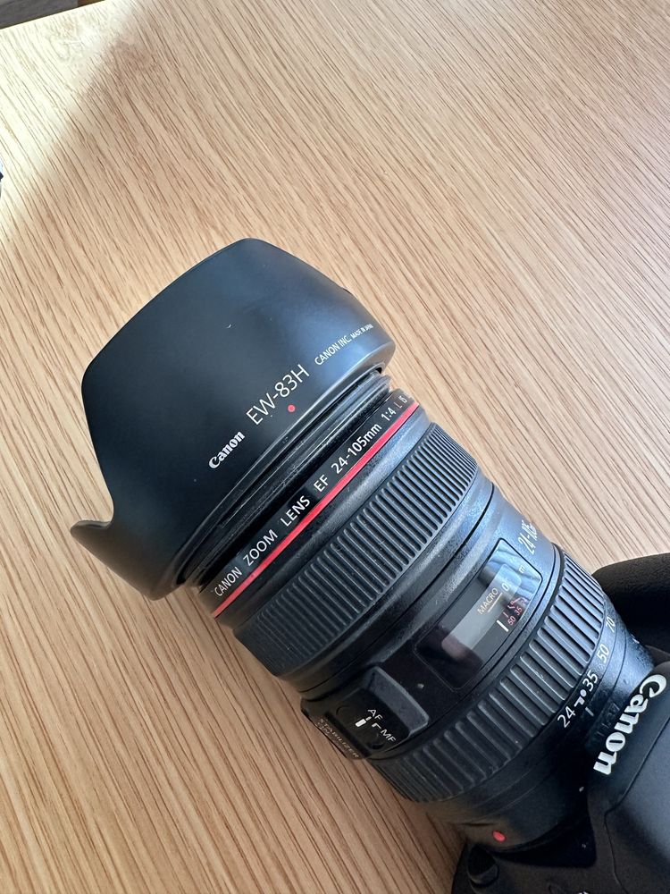 Canon 600d + lente Canon 24-105mm 1: 4 EF