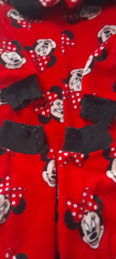 Kombinezon szlafrok piżama Disney Minnie Mouse  116