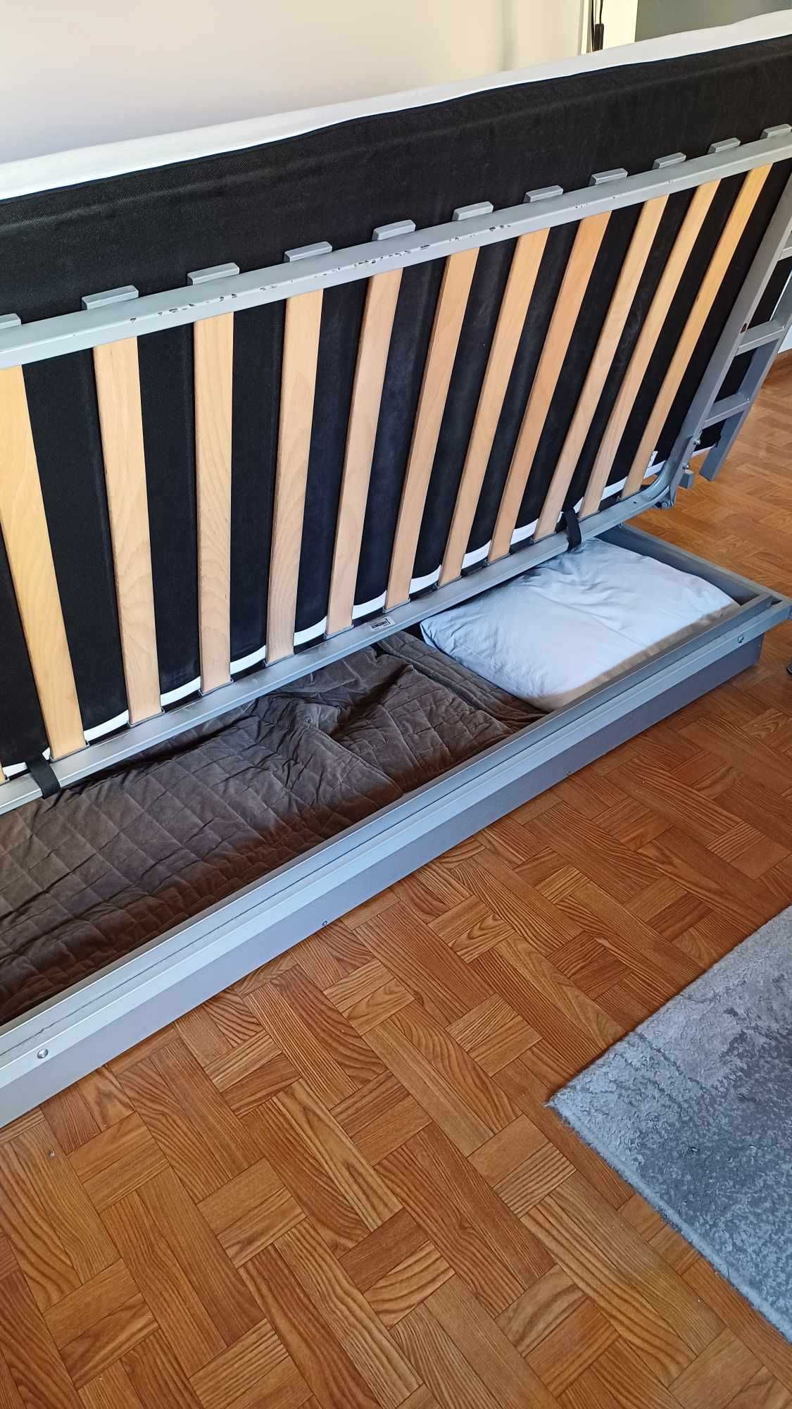 Sofa Beddinge (Ikea) 140x200 z materacem, pojemnikiem na pościel