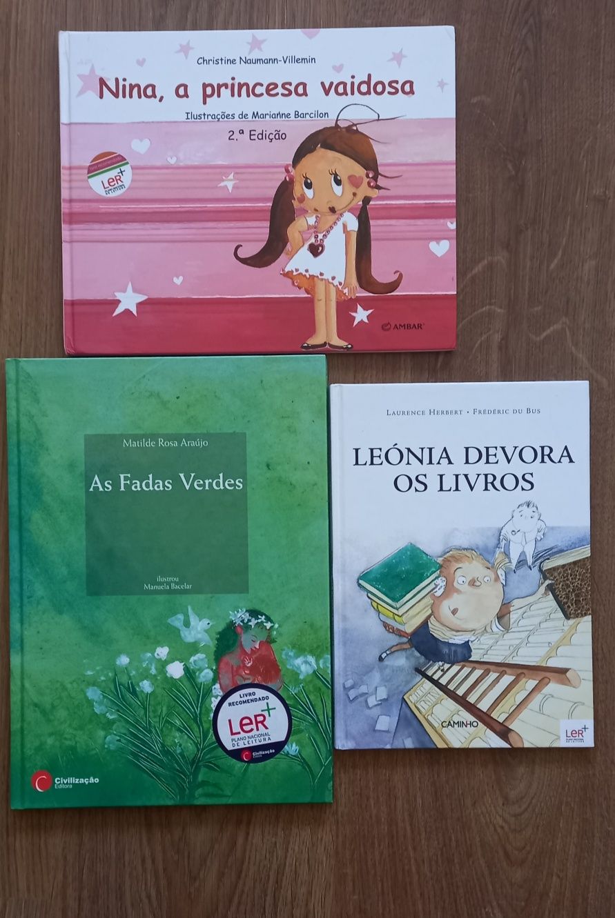Livros infantis diversos