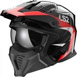 Nowy Kask Motocyklowy LS2 OF606 DRIFTER Triality Red