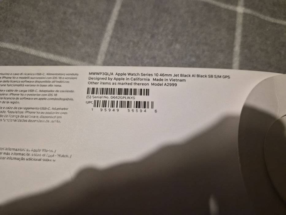 Apple Watch séries 10 46mm