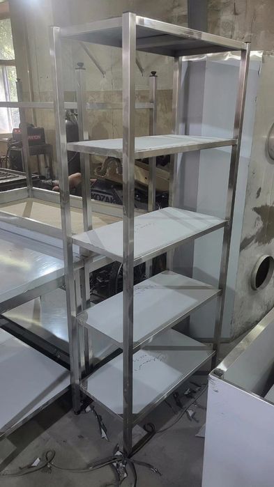 Стелаж з нержавіючої сталі. Виробник Aisidnipro.top