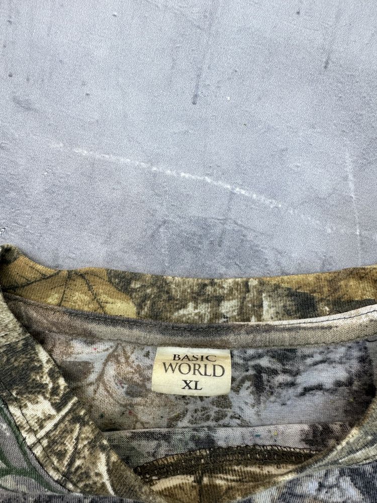Чоловічий лонг real tree camo  XL розмір
