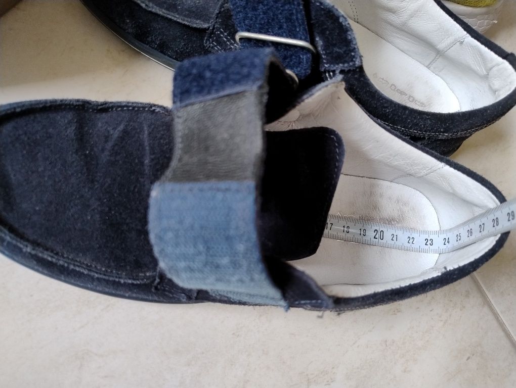Buty chłopięce Bartek, mokasyny, półbuty r.36, rzepy plus gratis sport