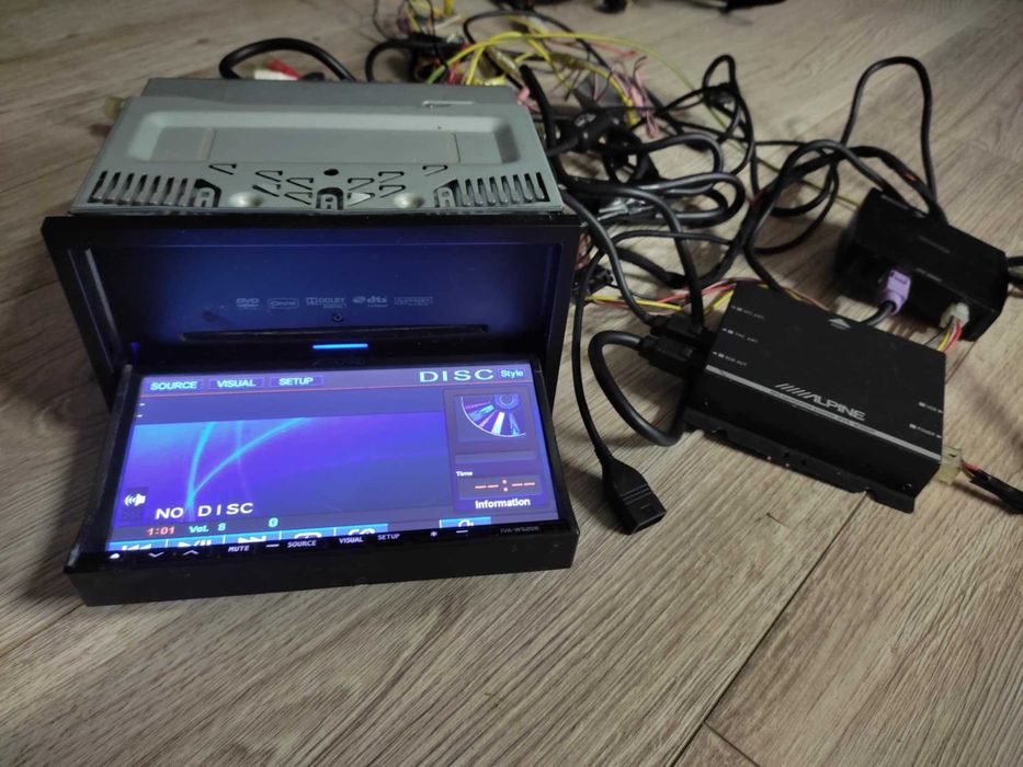 Radio samochodowe Stacja multimedialna Alpine IVA W520R