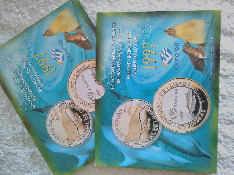 Moedas  expo  98