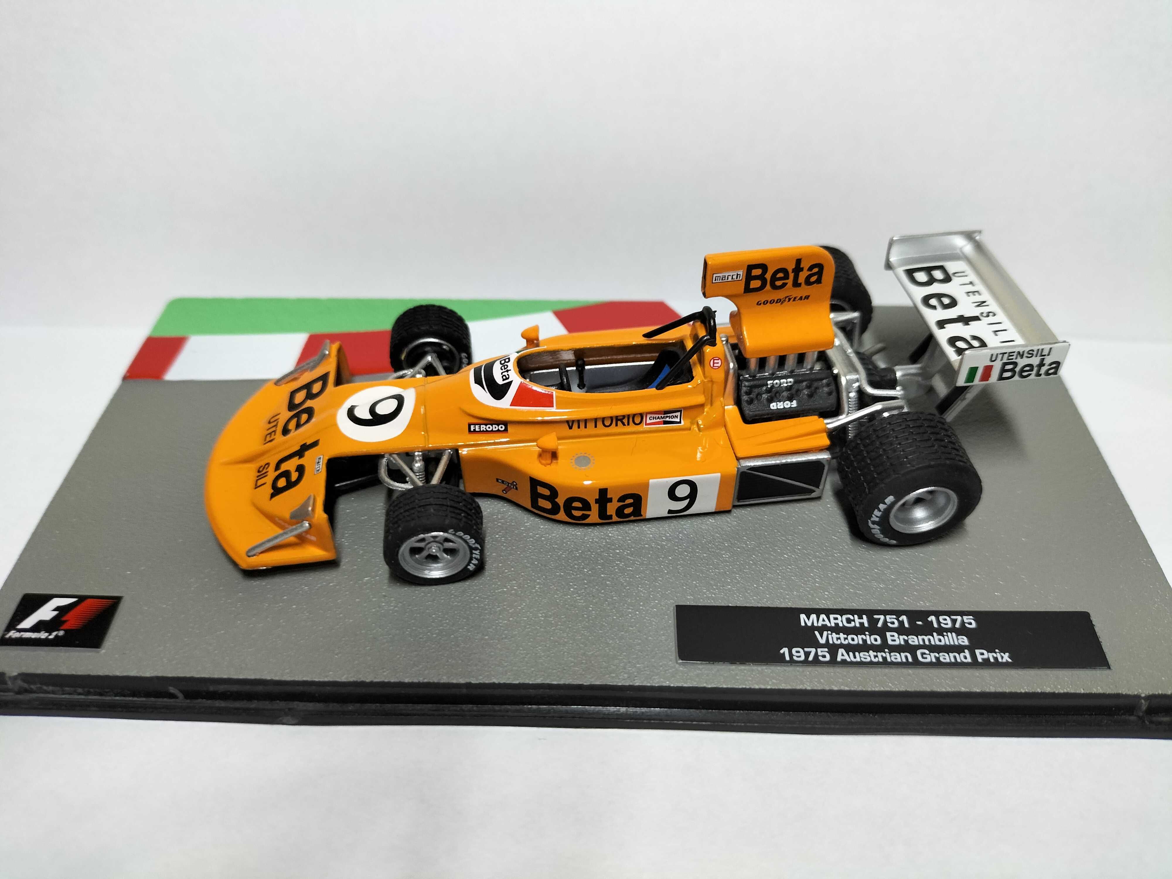 F1 March 751 1:43 Vittorio Brambilla GP Austrii Altaya