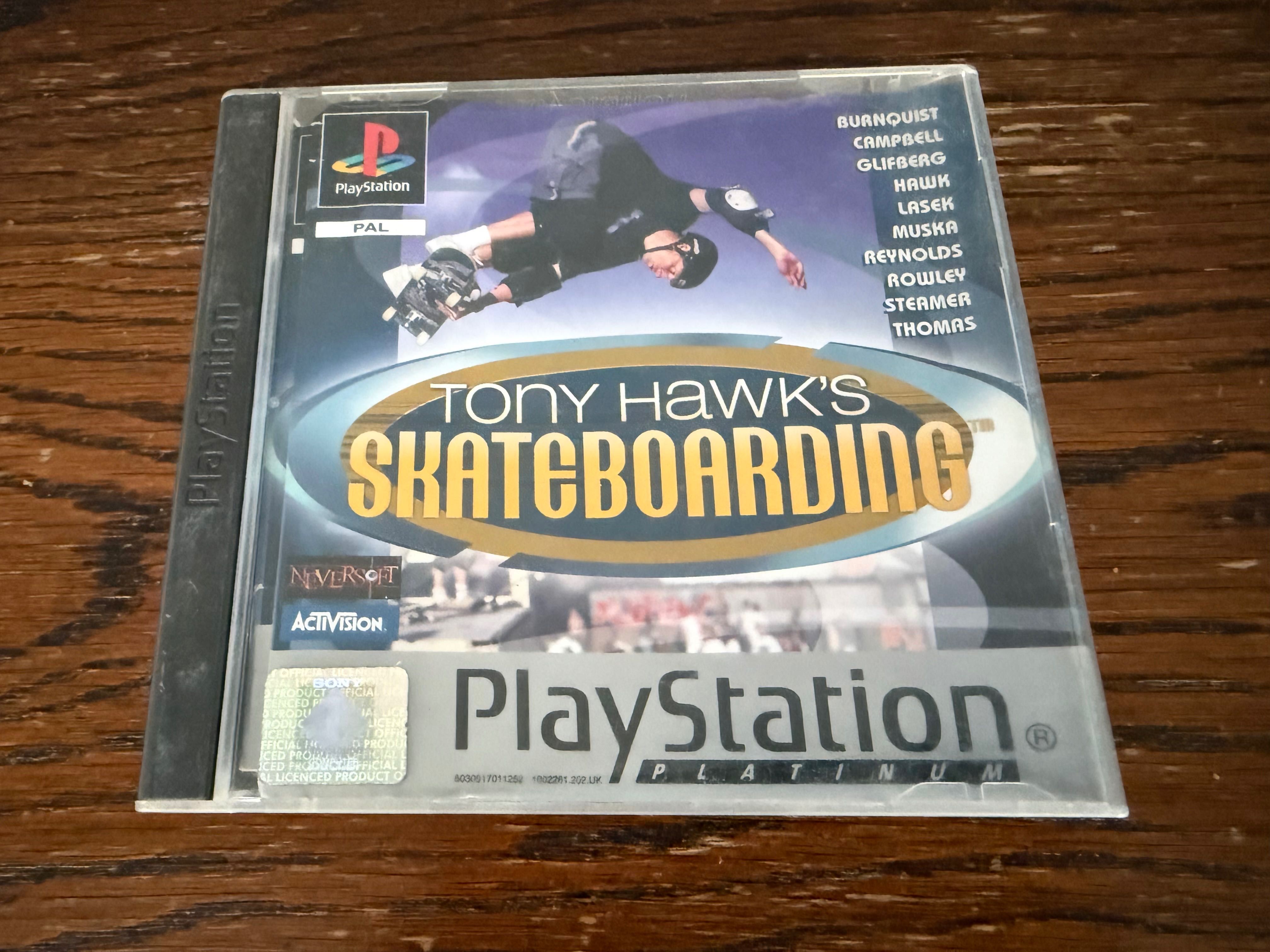 Jogo PS1 - Tony Hawk's Skateboarding