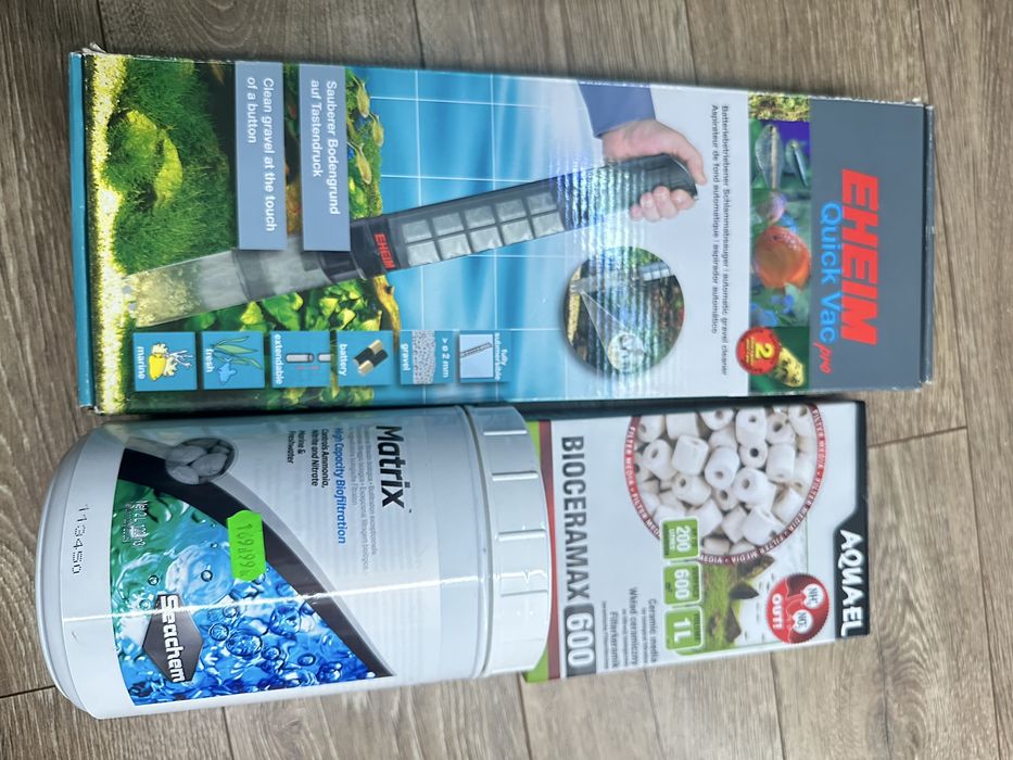 Akwarium Aquael Glossy 260L , Gwarancja, Pelen zestaw! Malawi Ryby