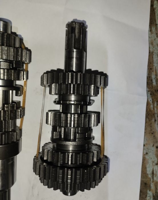 Коробка передач на Shineray xy250gy-6c