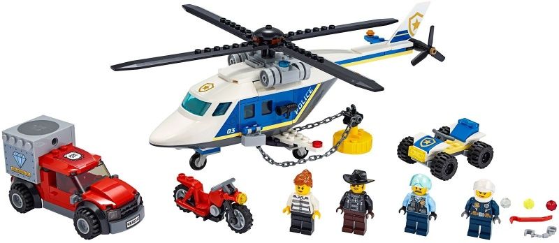 LEGO City 60243 - Police Helicopter Chase