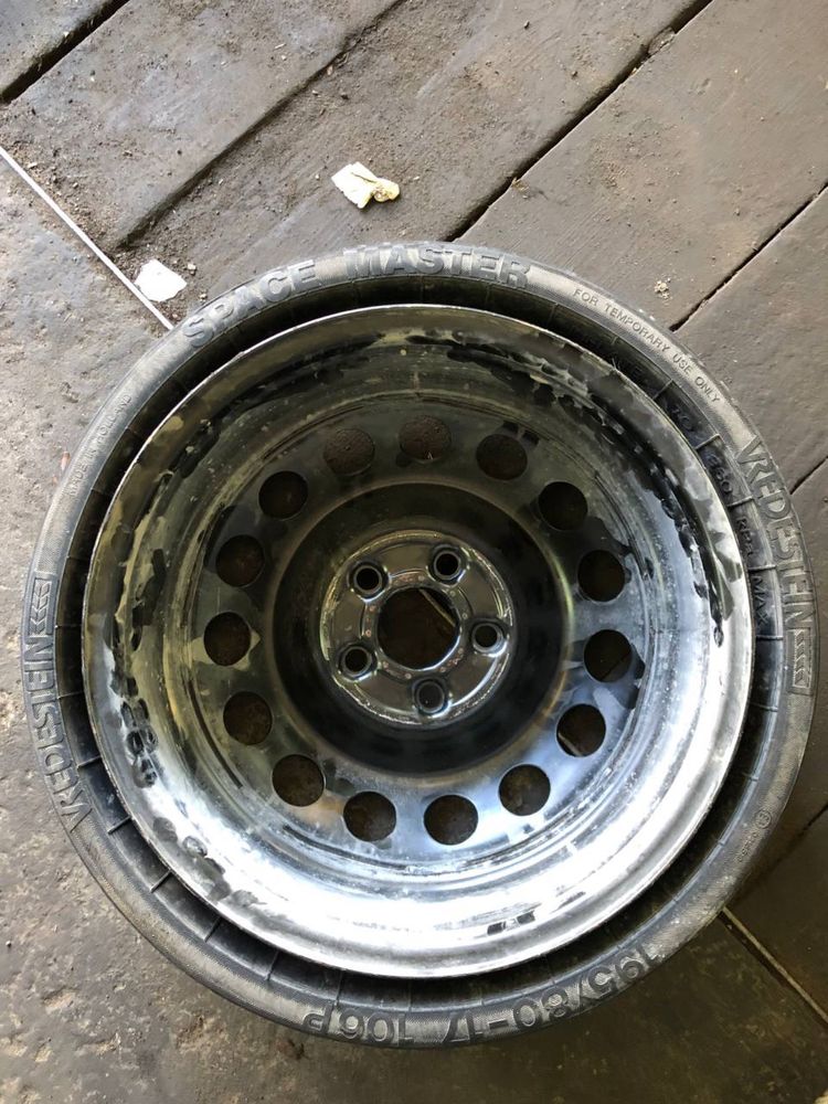 Запаска запасне колесо докатка R17 5/120 195/80 р17    7L6 601 027B