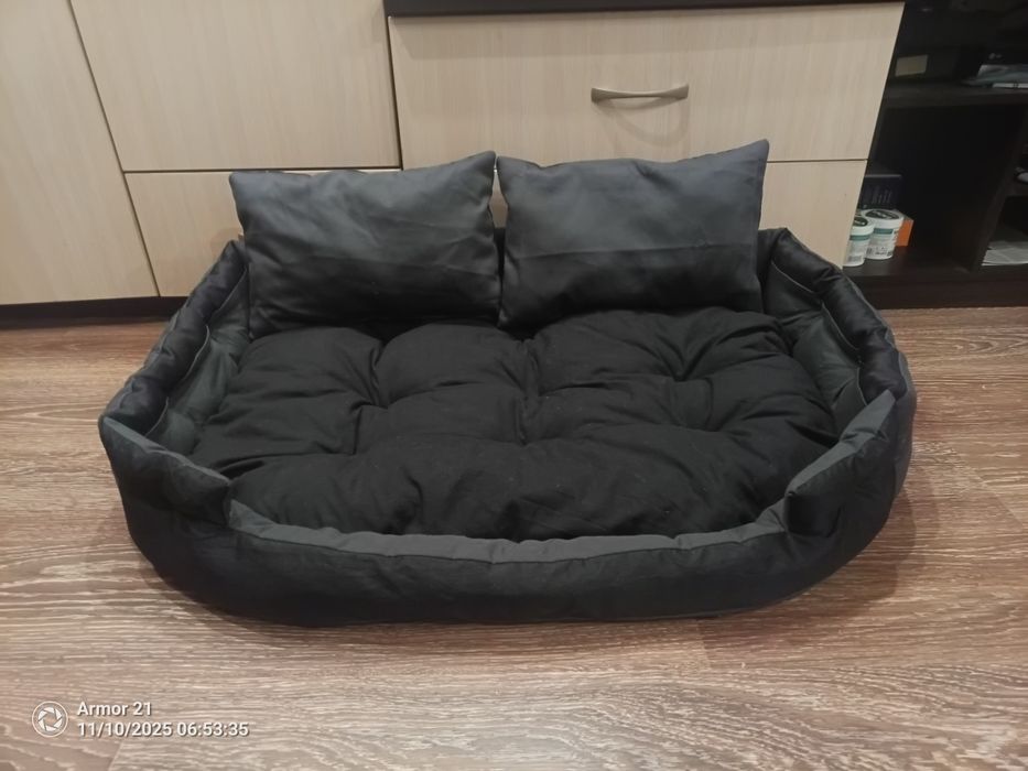 Лежак для крупных пород собак самопошив  размер 1 метр -70