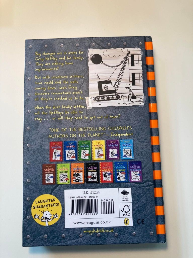 Diary Of A Wimpy Kid/Dziennik Cwaniaczka Book 14/Tom 14 "Wrecking Ball