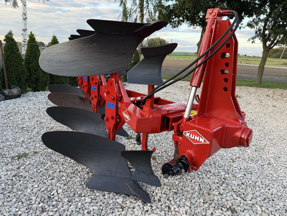 Pług 4 skibowy Obrotowy Kuhn Master 120! Zabezpieczenie!! Overum!!
