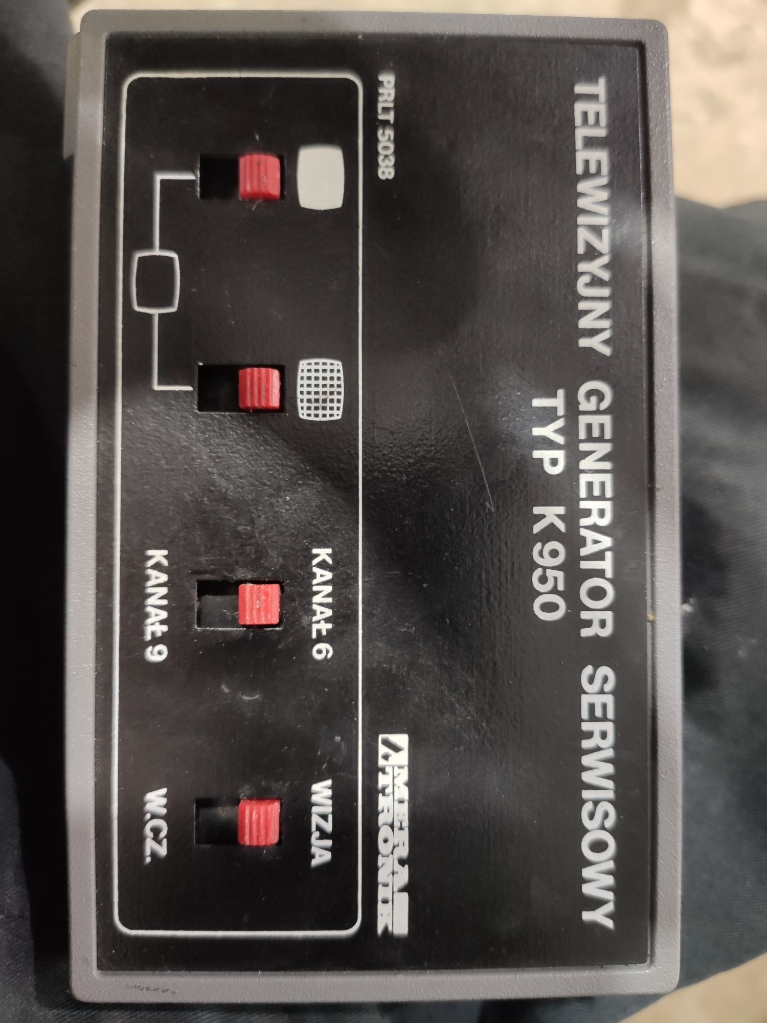 Telewizyjny generator serwisowy typ k950