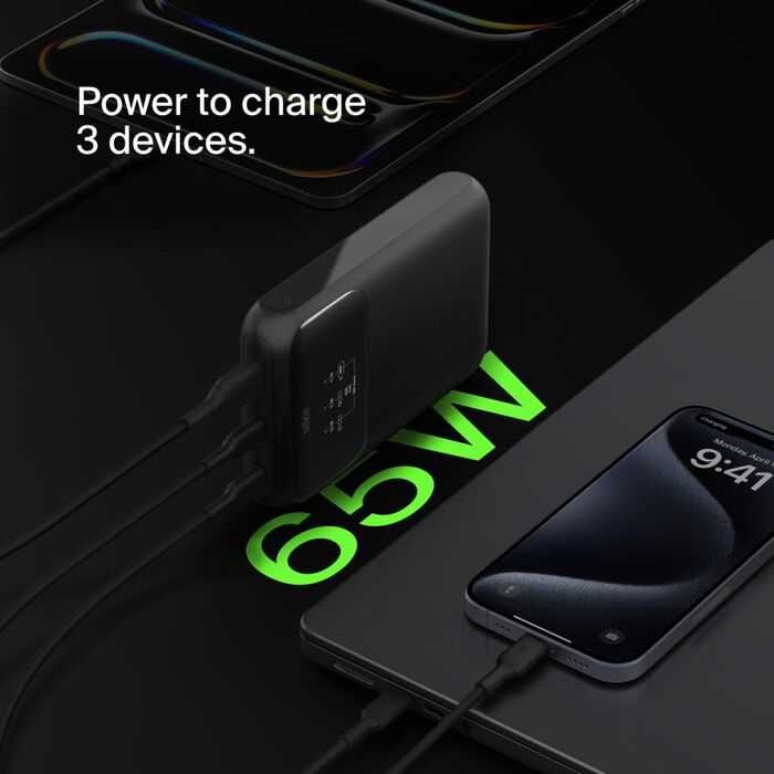 Belkin PowerBank 20,000 mAh (65W) Повербанк