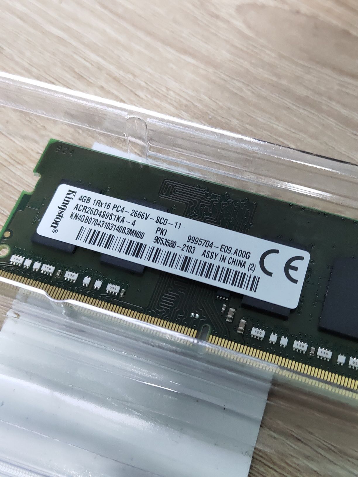 Kingston DDR4 2666 4GB,SO-DIMM
