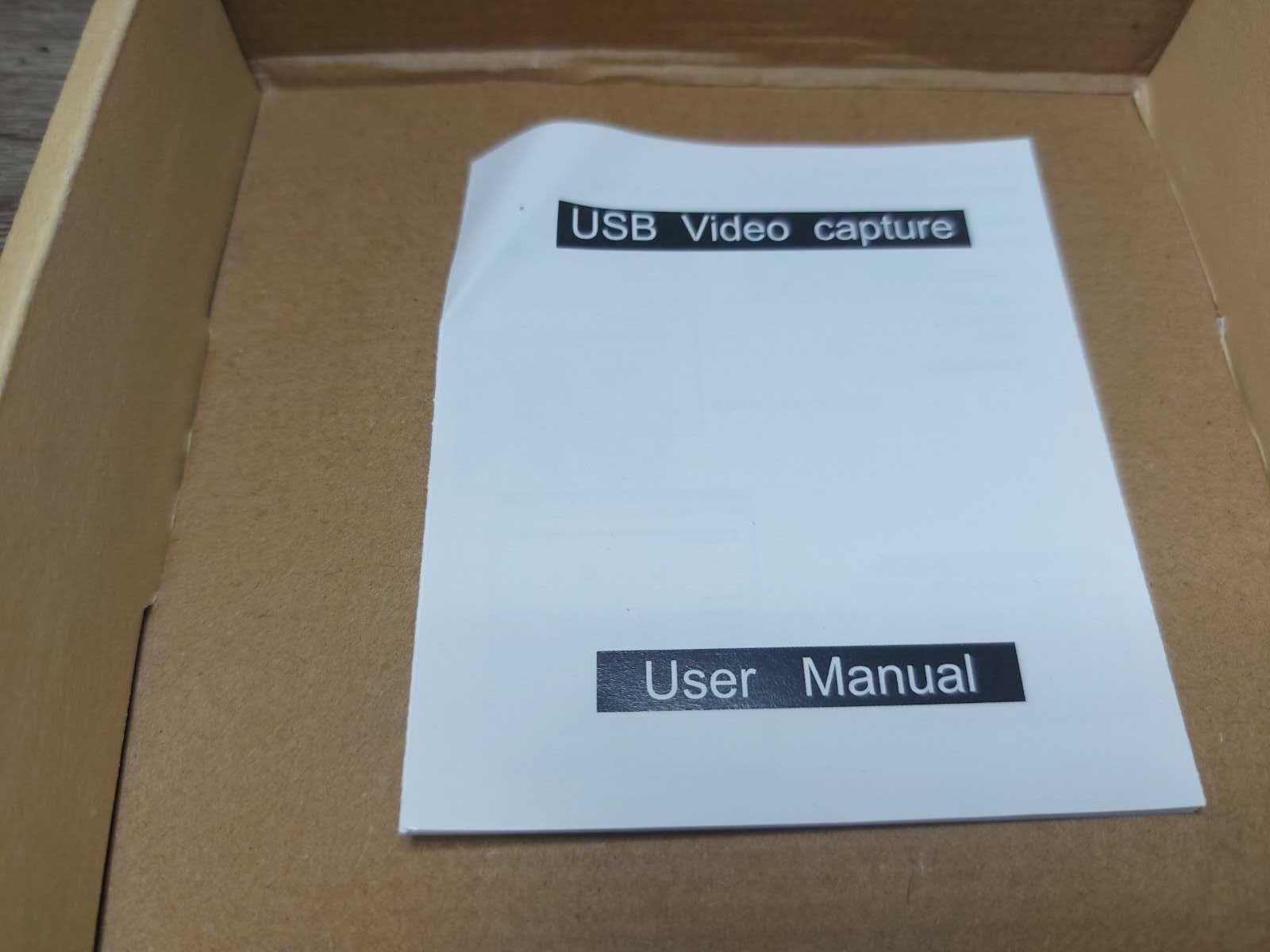 EasyCapture USB 2.0 карта видеозахвата (диск, перехідник)