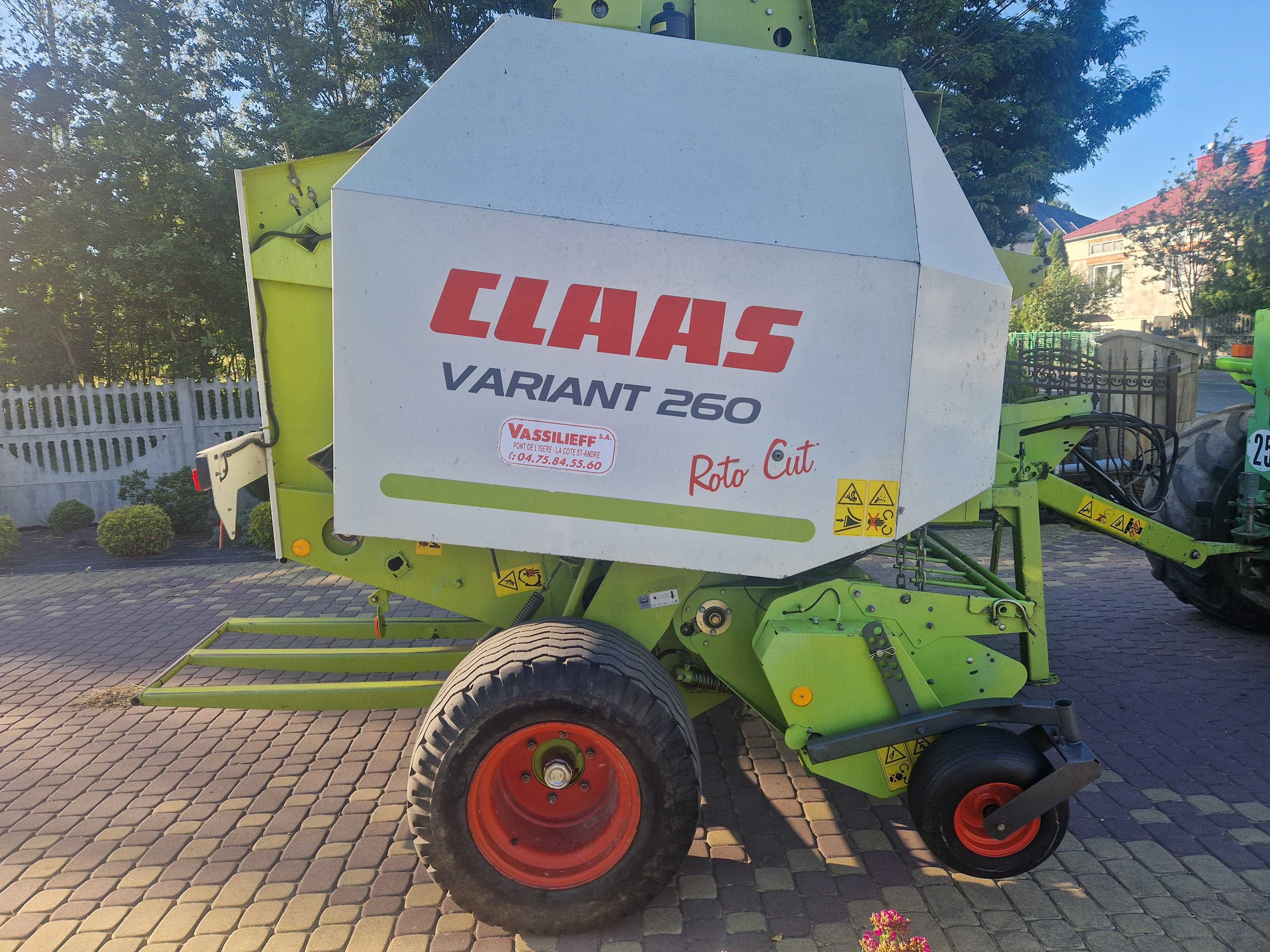 Prasa Claas Variant 260