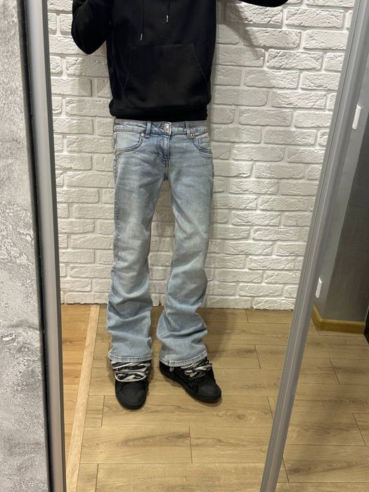Flared jeans drip/drill