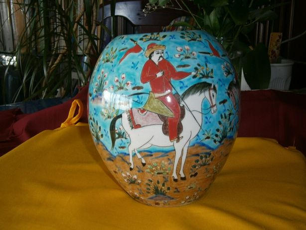 Vaso Persa em ceramica c/25cm Al