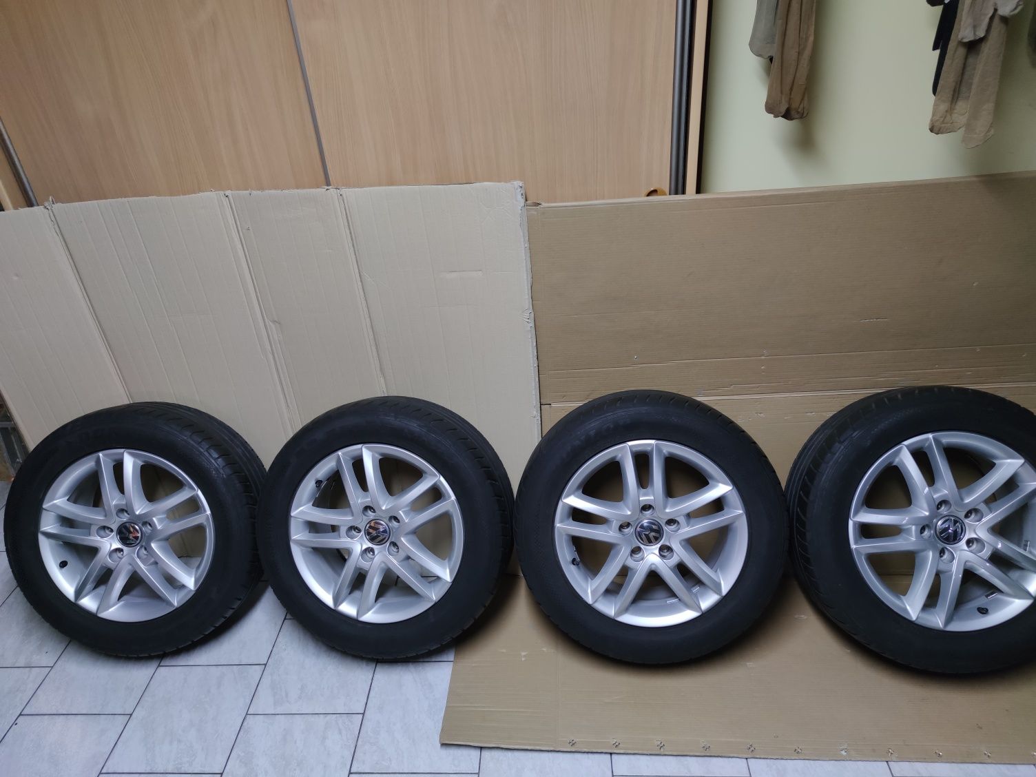 Oryginalne felgi VW T5, T6, Amarok 7,5Jx17H2 ET55/5x120