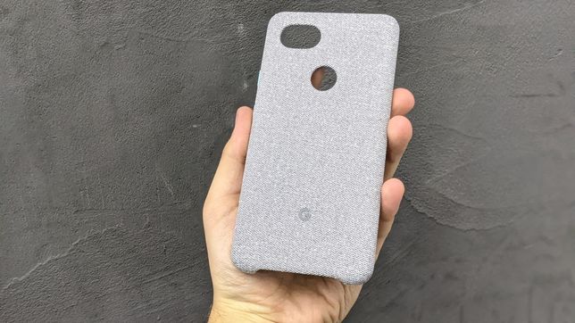 Google Pixel 2 Xl Cement Fabric Чехол Оригинал Чохол