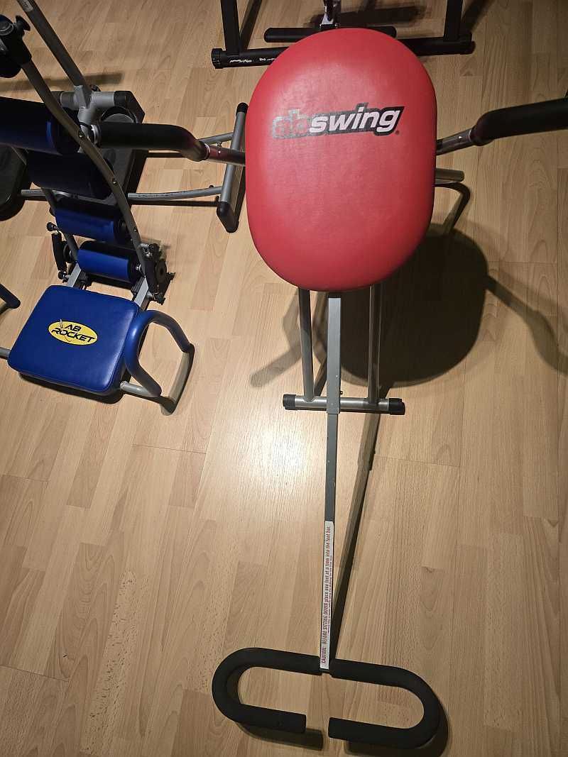 AB Doer Twist, Ab Rocket, AB SWING, Leg Magic komplet 4 urządzeń
