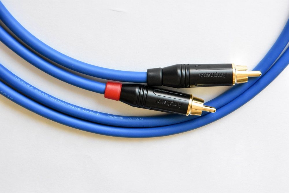Interkonekt MOGAMI BLUE NEGLEX 2549 RCA AMPHENOL 30/50/75 wzmacniacz