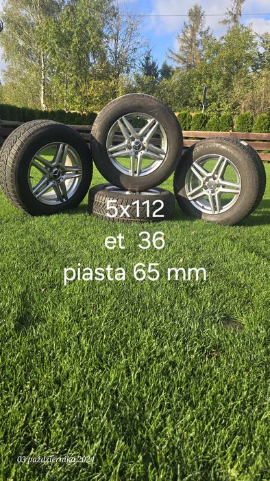 Koła 17 cali wraz z oponami zimowymi 235/65 mercedes, audi, Seat, suv