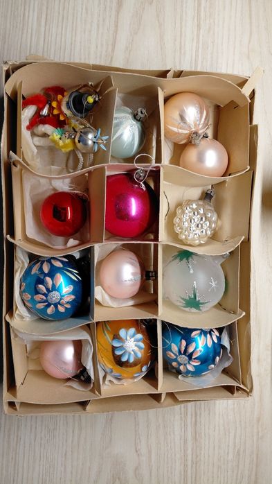 Bombki z czasów PRL