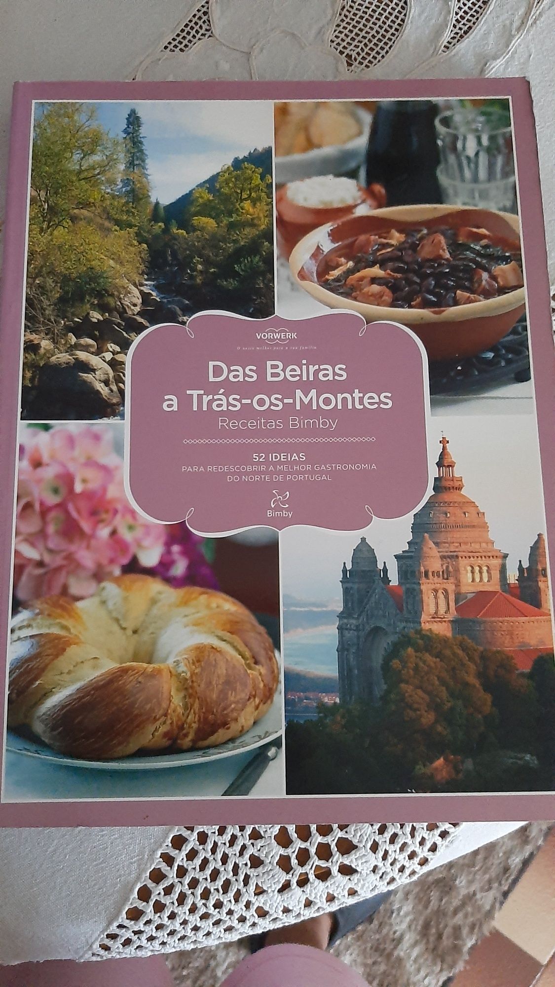 Livros Bimby gastronomia de Portugal trás os montes e Santarém e Évora