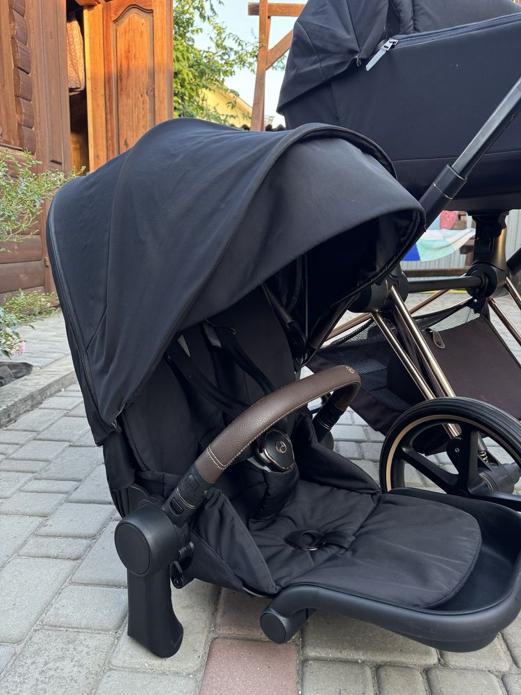 cybex priam 4.0 rose gold Сайбекс пріам 3 в 1 каляска