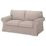 Sofá-Cama Bege 2 lugares IKEA