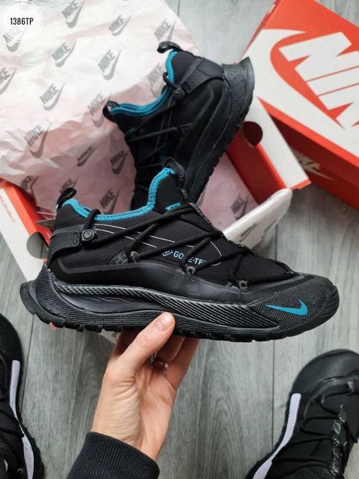 Мужские кроссовки Nike ACG Terra Antarktik GORE-TEX Low "Black/Blue"