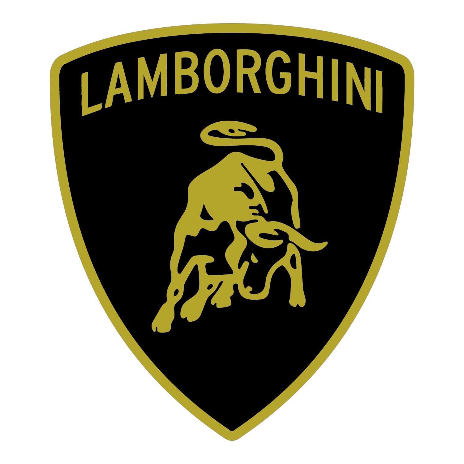 Lamborghini logo na ścianę idealny na prezent dla męża chłopaka