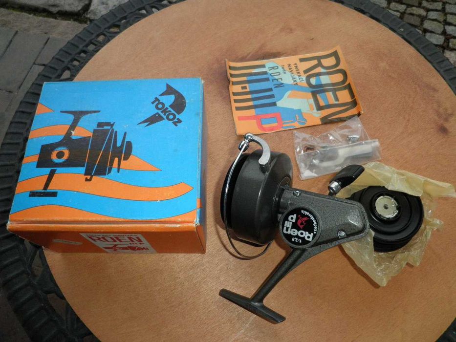 kołowrotek TOKOZ ROEN III P czechosłowacki zabytek