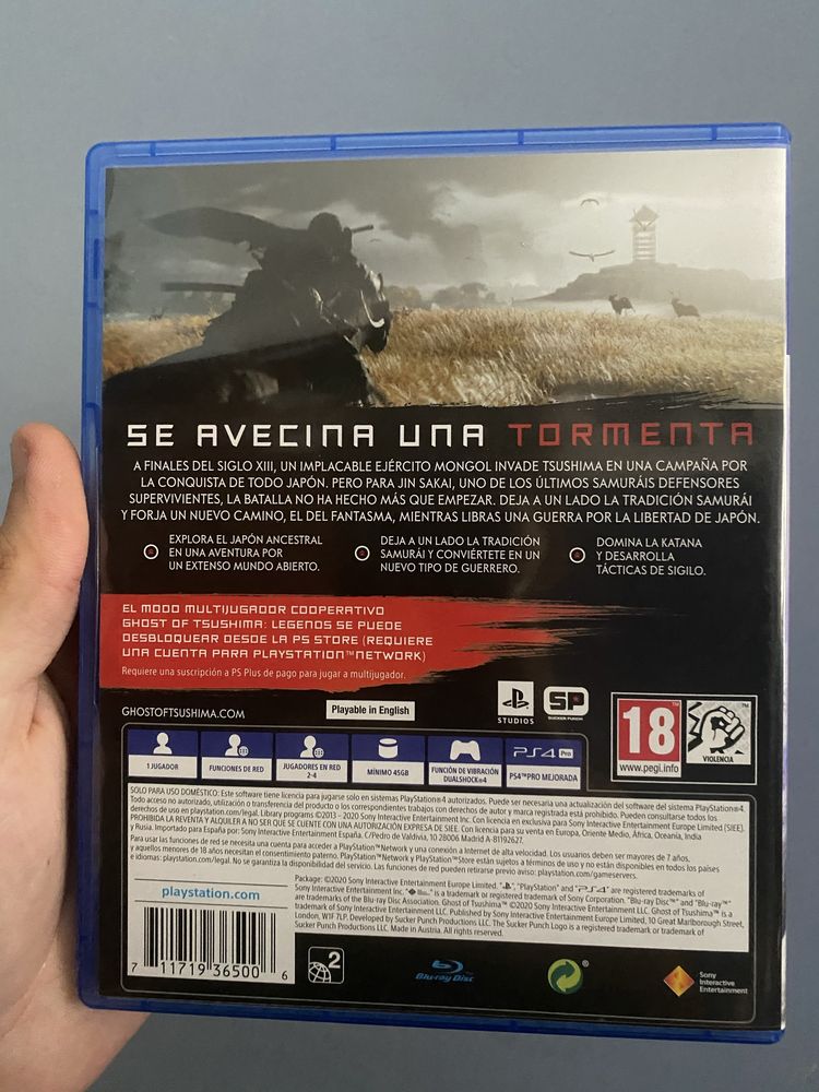 Gra na ps 4 Ghost of Tsushima