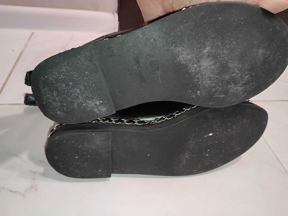 Ботинки зимние Шанель Chanel 39 размер, 24.5 см по стельке