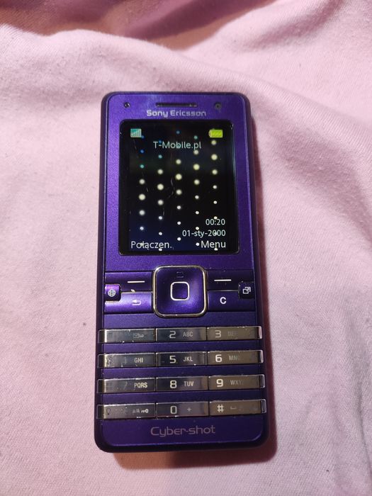 Fioletowy Sony Ericsson K770 dla kolekcjonera UNIKAT!