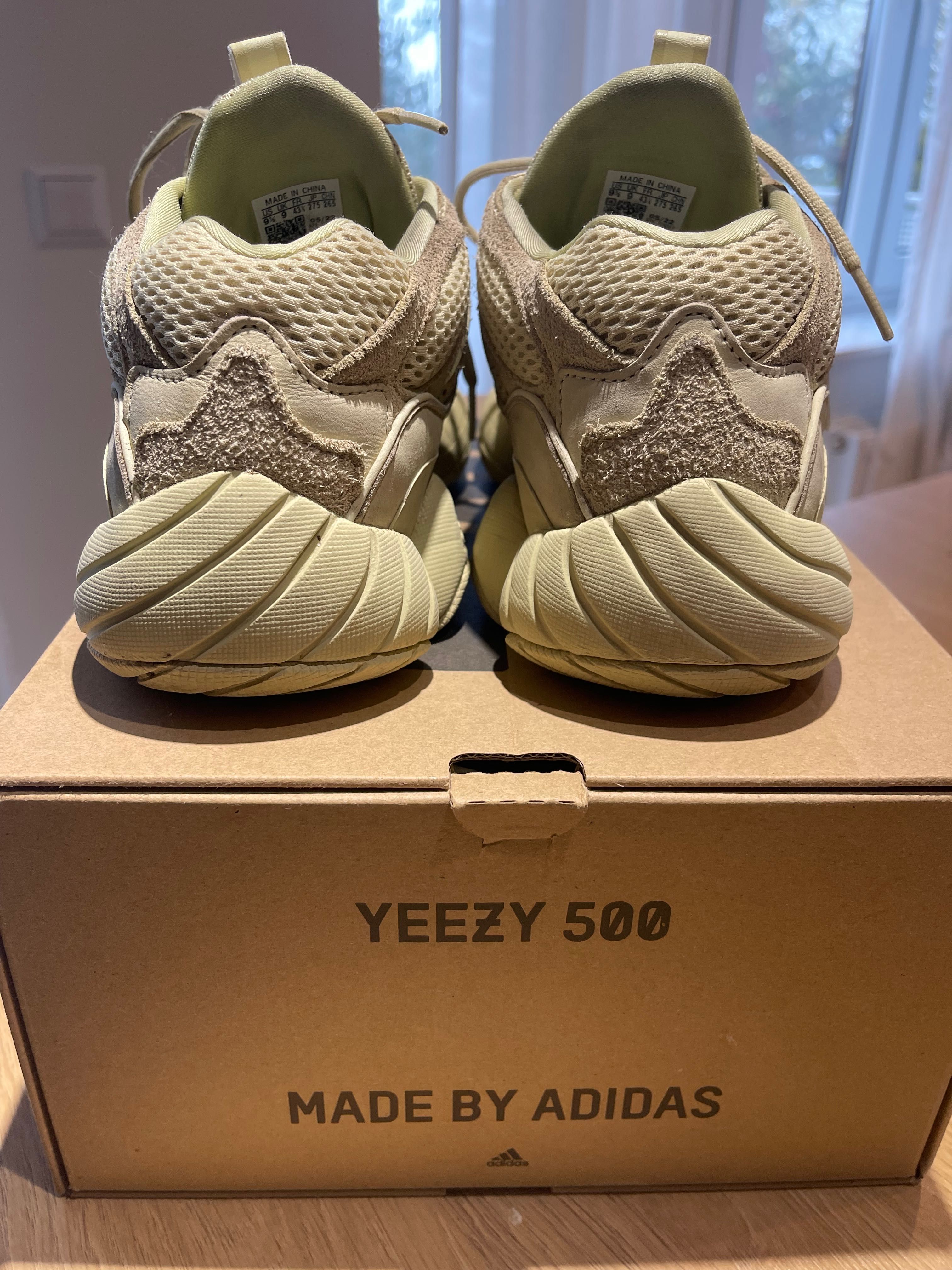 Adidas Yeezy boost 500 Super Moon yellow 43