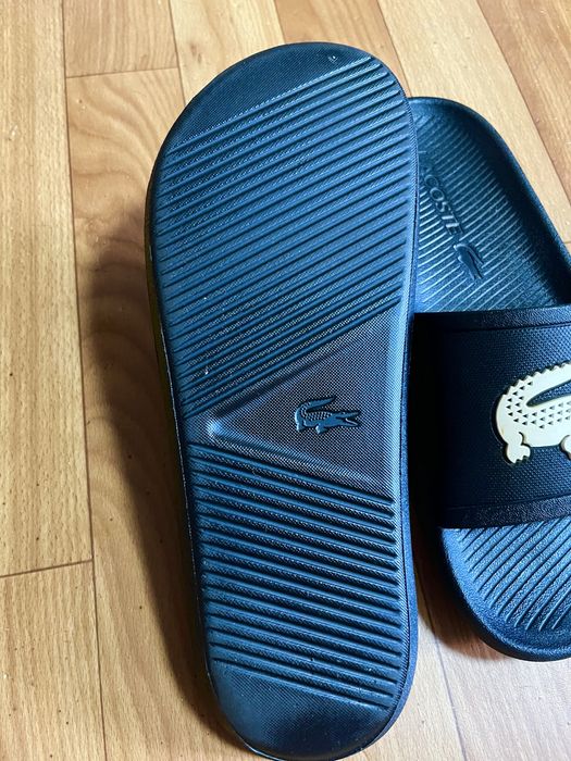 Шльопанці чоловічі Lacostе. Оригінал.