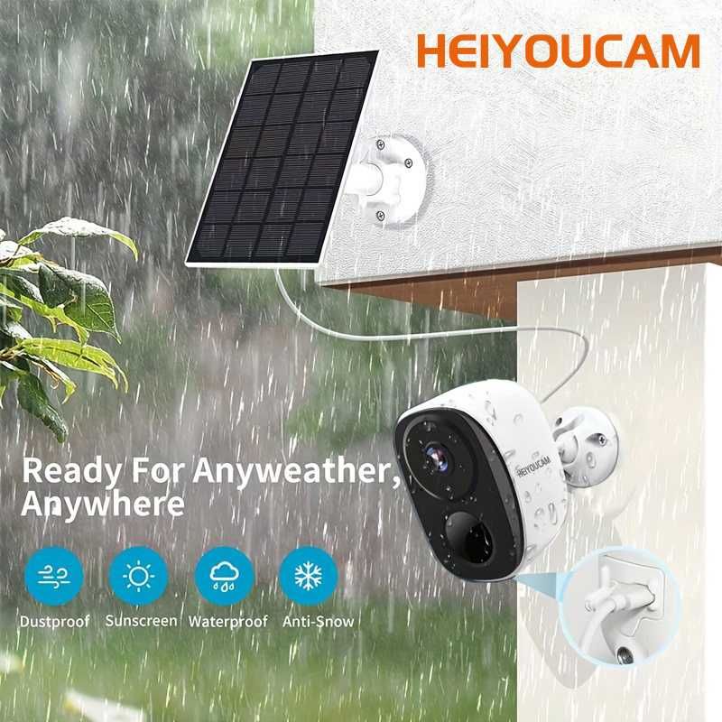 Kamera do monitoringu HEIYOUCAM BW4 solarna wodoodporna IP66
