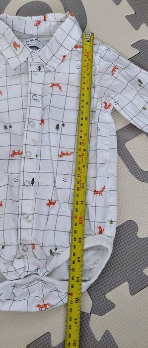 51015, koszula, body chłopięce, rozmiar 92