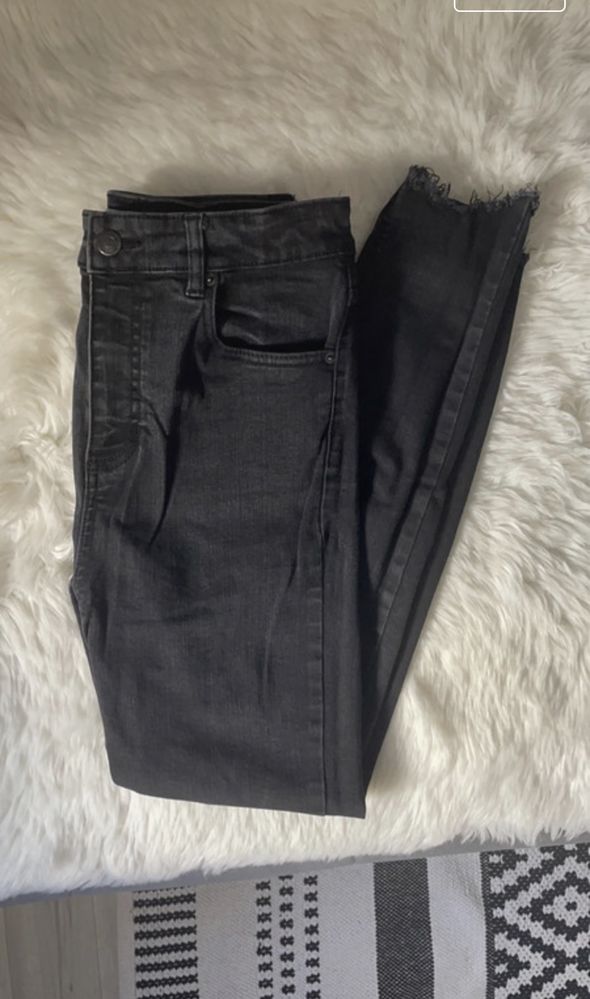 spodnie jeansy czarne