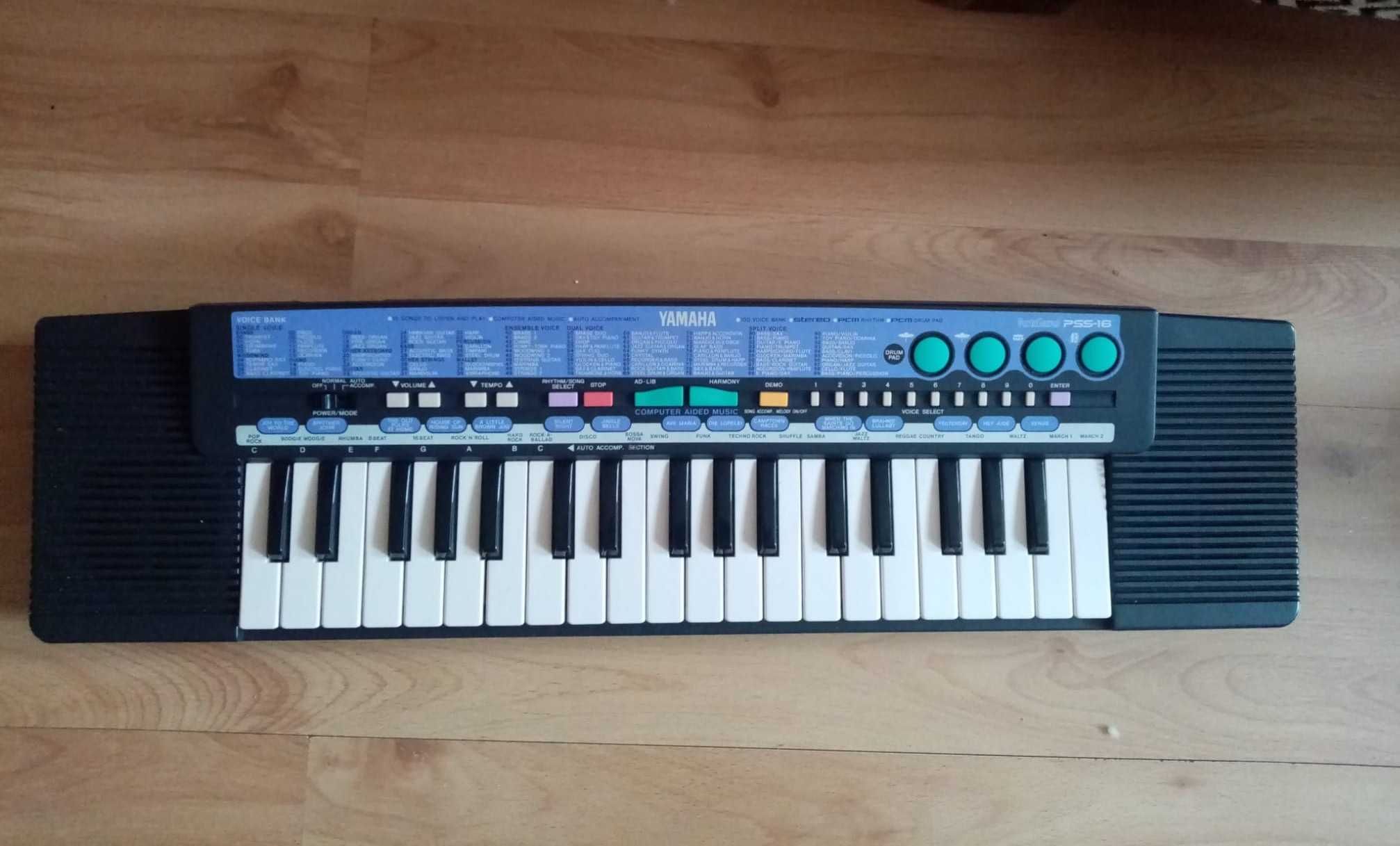 Yamaha PSS-16, keyboard, organki dla dzieci