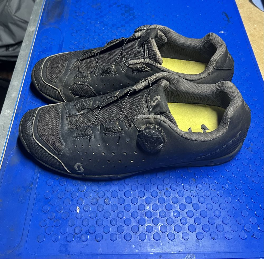 Calçado Scott Trail Evo / Pedais Shimano Saint