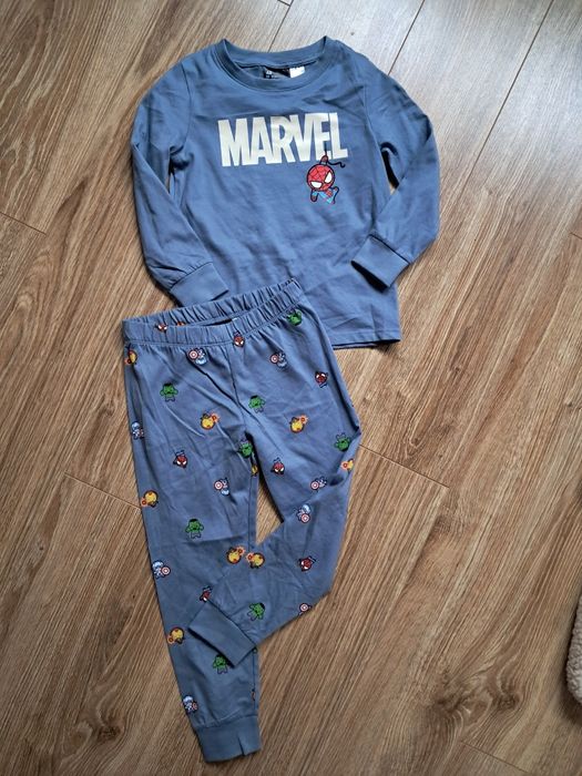 H&M Marvel Spidey Spiderman piżama chłopięca 122/128